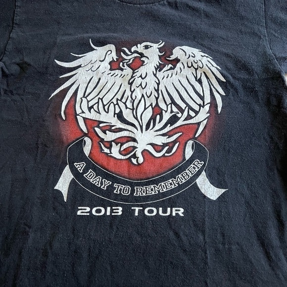 A Day To Remember 2013 Concert Tee Size Small - Picture 2 of 4